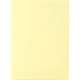 ライオン事務器 カラーポケットホルダー 紙製 2つ折りタイプA4(見開きA3判) PH-54Cライトイエロー 11687 1セット(5冊)