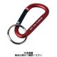 アークランズ GREATTOOL(グレートツール) アルミカラビナ 5×50mm レッド X12601 1セット(10個)（直送品）