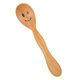 籐芸 スプーン 14cm キッズスプーン ニコニコ&ウィンク 木製 サオ ウインク 343451 1個（直送品）