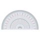 マービー 半円分度器 18cm 1-822-0104 1セット(1枚×5)