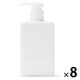 無印良品 PET詰替ボトル ホワイト 280mL 8個 良品計画
