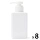 無印良品 PET詰替ボトル ホワイト 400mL 8個 良品計画