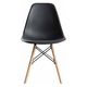 三栄コーポレーション イームズシェルチェア 木脚 単品 ブラック A1-EPROCHRBK_AS 1脚（直送品）