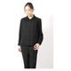 フォーマル 女性用 ブラック 長袖 ブラウス 喪服 21号 大寸 11000-21 1本（直送品）