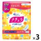 ナチュラ 吸水ケア さら肌さらりよれスッキリ吸水ナプキン  15cc 20.5CM 144枚:（3パック×48枚入）エリエール 大王製紙