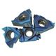 ISO内径ねじ切チップ60°P1.25 難削系ステンレス鋼用 BLU 【11IR1.25ISOBLU】 11IR1.25ISOBLU（直送品）