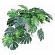 ケーアイジャパン 人工観葉植物 モンステラ 19cm フェイクグリーン 造花 光触媒 328061 1個