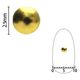 SHAREYDVA スタッズ ２．５ｍｍ ５０Ｐ ゴールド 62347 1個（直送品）