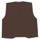 アーテック 不織布 衣装ベース Sサイズ ベスト 茶 2189 1着