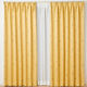 スミノエ デザインライフ セミオーダー カーテン ジェシカ 1800×2000mm イエロー 1セット(2枚入)（直送品）
