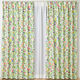 スミノエ デザインライフ セミオーダー カーテン フルーツトリ 2200×2500mm グリーン 1セット(2枚入)（直送品）