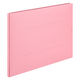 コクヨ アスクル 共同企画 背幅伸縮ファイル 紙製A3ヨコ ピンク 1冊 オリジナル