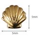 SHAREYDVA メタルシェル ５ｍｍ ３０Ｐ ゴールド 96292 1個（直送品）