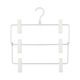 無印良品 アルミハンガー パンツ/スカート用 3段 約幅35×奥行3×高さ38.5cm 良品計画