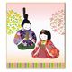 谷口松雄堂 手芸工作用品　押し絵 手作りセット お雛さま 32-9189 1セット：5キット（1キット袋入×5）（直送品）