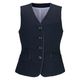 カーシーカシマ AIR SWING SUITS “BRIGHT” ベスト ネイビーストライプ 15号 EAV866 1着（取寄品）
