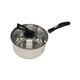 アークランズ WIZ’A 片手鍋 16cm ステンレス三層底 IH対応 PR2145 1セット(3個)（直送品）