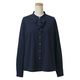 セロリー Selery Ｌブラウス ネイビー ２１号 S-37151（直送品）