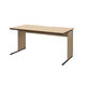 アール・エフ・ヤマカワ ワークデスク2 平机 幅1400×奥行700×高さ700ｍｍ ナチュラル 1台