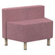 サンキョーファニチャー ユニットソファ 台形 背付き内向き ピンク SKSFA-TRIN-PK 1台