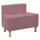 サンキョーファニチャー ユニットソファ 台形 背付き外向き ピンク SKSFA-TROUT-PK 1台
