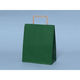 福助工業 紙袋 紙手提袋 SS-1 グリーン 平紐【weeco】 300枚(50×6) 0121762 1ケース(300枚入(50枚（直送品）