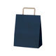 福助工業 紙袋 紙手提袋 SS-1 ブルー 平紐【weeco】 300枚(50×6) 572951 1ケース(300枚入(50枚×6袋))（直送品）