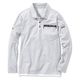VILEA 長袖ポロシャツ 501-39シルバーグレー6L 村上被服 １セット(2着入)（直送品）