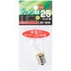 オーム電機 ミニクリプトン電球 E17 25W クリア OHM LB-PS3725KJ-C 1個
