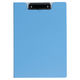 セキセイ クリップファイル A4タテ ライトブルー FB-2016-11 1冊