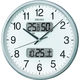 セイコータイムクリエーション 電波掛時計 スタンダード スタンダード（液晶表示つき） KX383S 1個