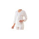 神戸生絲 エジプト綿 前開き7分袖 婦人用 オフホワイト L No.50 【介護用衣類】ウェルファンカタログ 921125（直送品）
