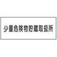 トーアン 危険物標識K90 メラミン 少量危険物貯 15ー101 1セット(2枚)（直送品）