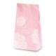 ベルベ 雑貨 食品 紙袋 角底袋 レースィ（ピンク） 4号 3504 1包：1000枚（100×10）（直送品）