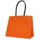 ベルベ 紙袋 手提袋 テミニン オレンジ 1470 1包：100枚（10枚入×10パック）（直送品）