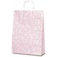 ベルベ 紙袋 自動紐手提袋 T-8 カレン（ピンク） 1802 1包：200枚（50×4）（直送品）