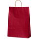 ベルベ 紙袋 自動紐手提袋 T-8 カラー（赤） 1854 1包：200枚（50×4）（直送品）