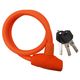 サギサカ ケーブルロック 60cm オレンジ 71706 1個