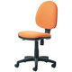 サンワサプライ ベーシックチェア2 オフィスチェア ファブリック オレンジ SNC-AS5D 1脚 脚幅585 キャスター付き 事務椅子
