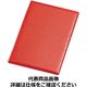 えいむ レザータッチメニューブックLBー402(中)レッド PEI2702 1個