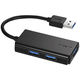 バッファロー USB3.0 バスパワー 3ポート ハブ ブラック BSH3U100U3BK 1台