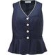 カーシーカシマ ベスト_ネイビー_15号 ESV705 1着