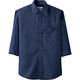 チトセ EP7618 シャツ(七分袖)〔兼用〕 M EP7618_C-5ネイビー_M 1枚