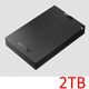 バッファロー ポータブルHDD 2TB ブラック USB3.1（Gen.1）対応 HD-PCG2.0U3-GBA 1台