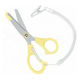 林刃物 ナーイスはさみ イエロー UK-1200Y 1個 865501
