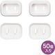 サンワサプライ プラグ安全カバー TAP-PSC1N50 1セット(50個入)