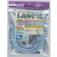 朝日電器 CAT6LAN10M LAN-1100(BL) 1個