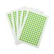 アズワン クライオドット Φ7mmタイプ 緑 160ドット×5シート入 WRPLT-7GA 1袋(800ドット) 3-8722-08（直送品）