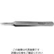 エスコ 110mm 精密用ピンセット(ステンレス製) EA595BF-7 1個（直送品）