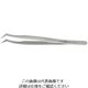 エスコ 115mm 精密用ピンセット(先曲/ステンレス製) EA595BF-9 1個（直送品）
